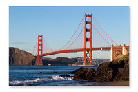 Golden Gate Bridge 24x36 Wall Art Frame And Fabric Panel