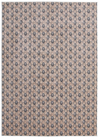 Ranger Taupe/grey Rug 8'0" X 10'0" Area Rug