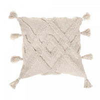Cotton Slub Yarn Cushion Annex Ivory - Set of 2 Cushions