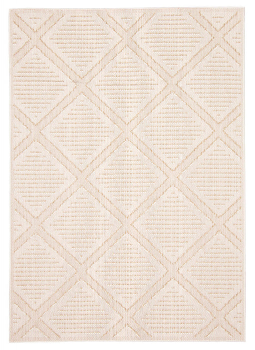 Xantha Taupe Area Rug - 4'0\" x 6'0\"