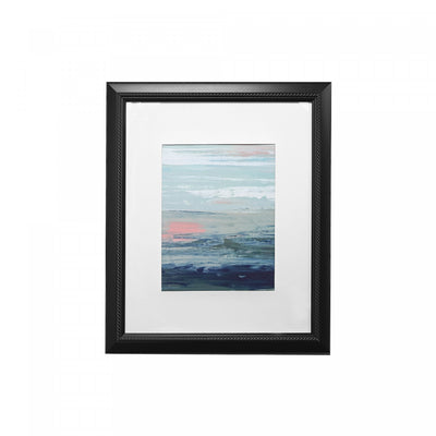 10.5" x 13.5" Matted Picture Frame Arcadian Black Frames|Cadre noir arcadien mat de 10,5 po x 13,5 po