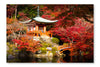 Daigoji Temple 24x36 Wall Art Frame And Fabric Panel