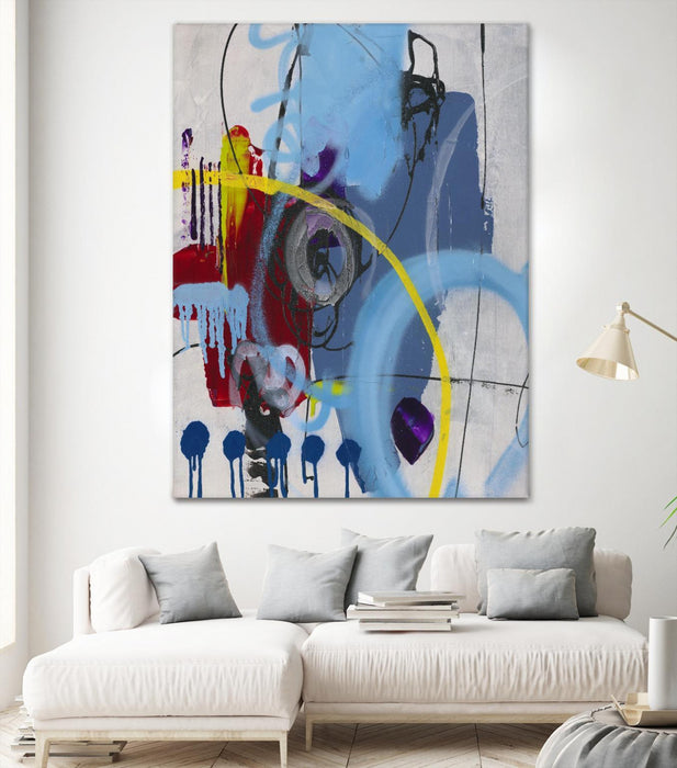 \"Live For The Applause I\" Giant Art 72x54 Wall Art