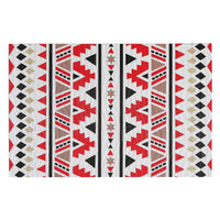 Vinyl Placemat Bohemian Red - Set of 12