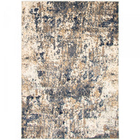 Edwin Navy Ivory Area Rug - 5'3