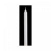 10\" Unscented Columns White - Set of 12 Candle