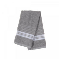 Deluxe Hand Towel 16 x 27 Light Grey - Set of 6 Towels