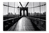 Brooklyn Bridge, Manhattan 24x36 Wall Art Frame And Fabric Panel