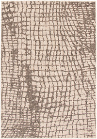 Sadie Safari Silver-Black Area Rug - 3'11