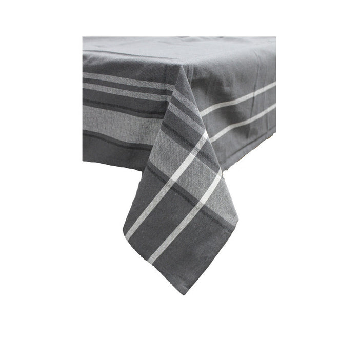 French Border Tablecloth 60 x 90 Charcoal Grey