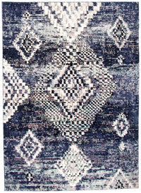 Makondo Mosaique Blue Area Rug - 6'7