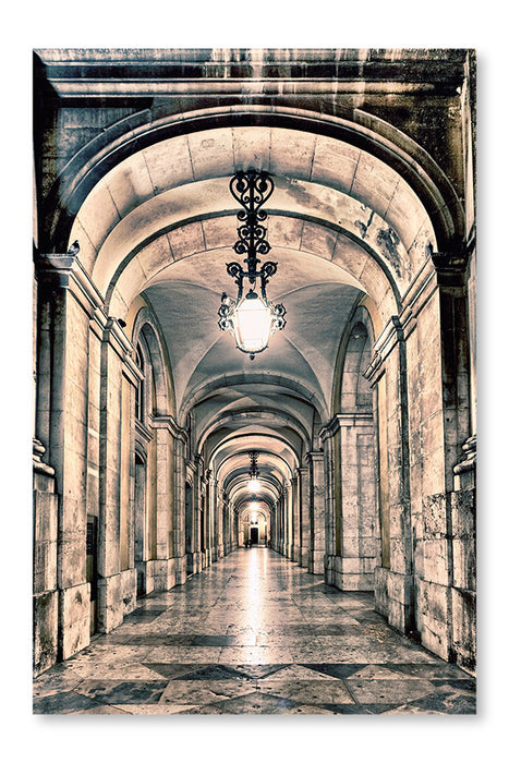 Perspective 28x42 Wall Art Frame And Fabric Panel