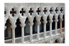 Doge's Palace Detail, Venice 28x42 Wall Art Frame And Fabric Panel