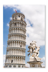 Pisa 28x42 Wall Art Frame And Fabric Panel