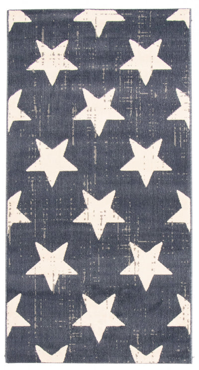 Ira Navy 2'8" x 4'11" Area Rug