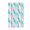 14pc Set Peva S. Curtain 12 Hooks and Bathmat Leaves Shower Curtains