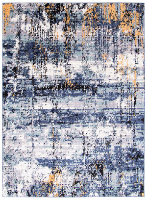 Paloma Marble Blue Area Rug - 6'7