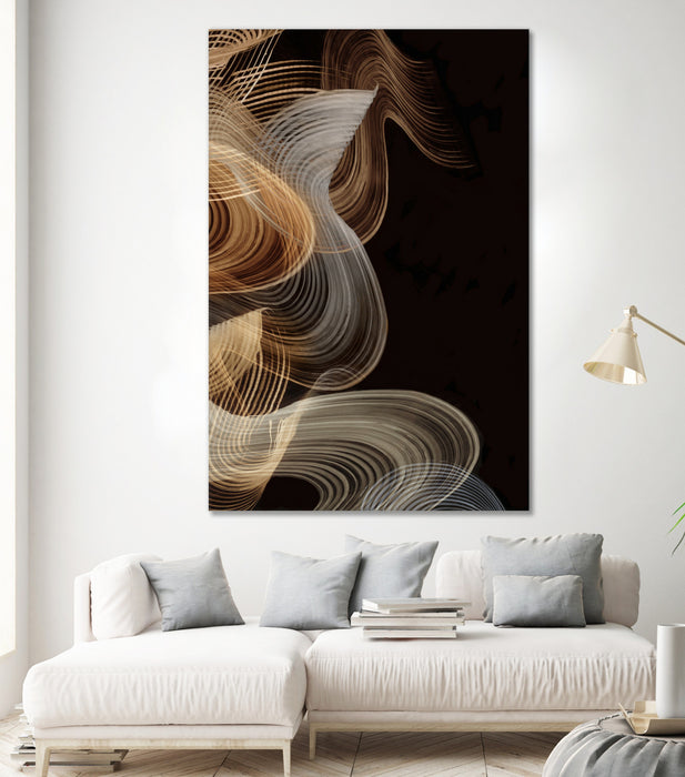 \"Smokey Lines\" Giant Art 72x48 Wall Art