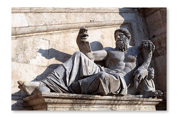 Palazzo Senatorio 28x42 Wall Art Frame And Fabric Panel