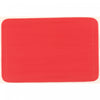 Plastic Placemat Red - Set of 12
