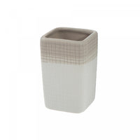 Ceramic Tumbler Lattice - Set of 2 Bath Accessories