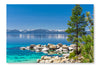 Lake Tahoe 3 24x36 Wall Art Frame And Fabric Panel