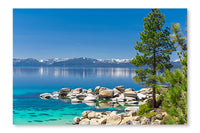 Lake Tahoe 3 24x36 Wall Art Frame And Fabric Panel