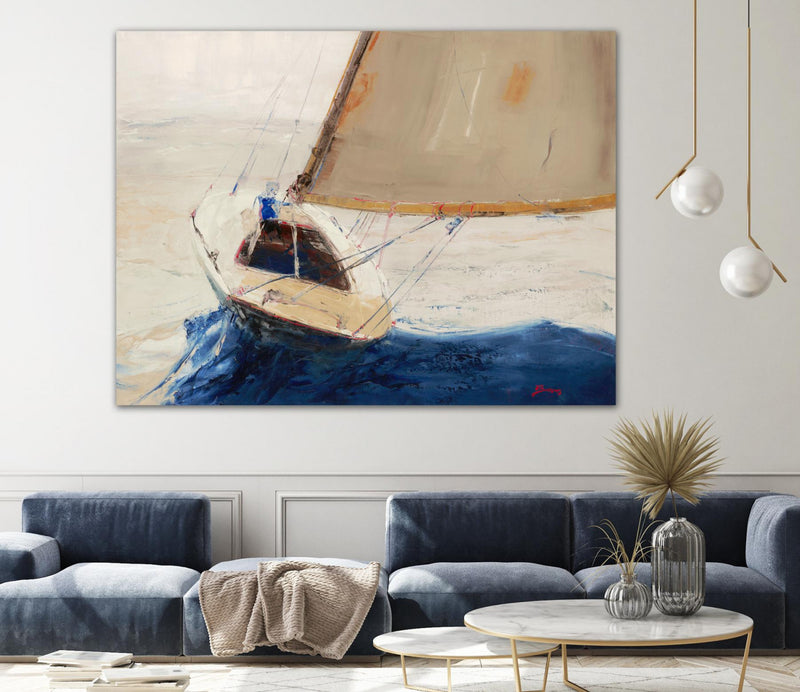 \"Single Handed\" Giant Art 72x54 Wall Art