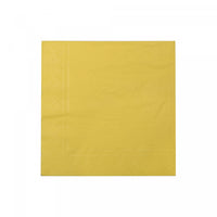 20 Pack Luncheon 3 Ply Napkin Yellow - Set of 6