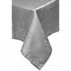 Lurex Tablecloth 54\" x 72\" Silver Reindeer