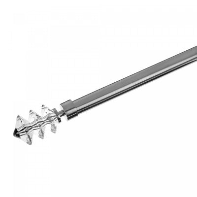 25/28mm Drape Pole Set Paragon - Nickel48-84 Drape Accessories|Ensemble de tringles à rideaux Paragon de 25 à 28 mm - accessoires pour rideaux de couleur nickel de 48 à 84 po