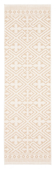 Penney Taupe Area Rug - 2'6\" x 12'0\"