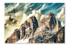 High Peaks Of Dolomites 16x24 Wall Art Frame And Fabric Panel