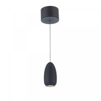 Royal Pearl Black Integrated LED Pendant