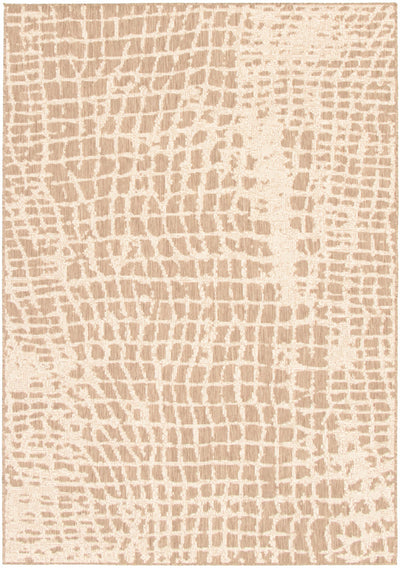 Sadie Safari Taupe-Champagne Area Rug - 7'10" x 10'2"