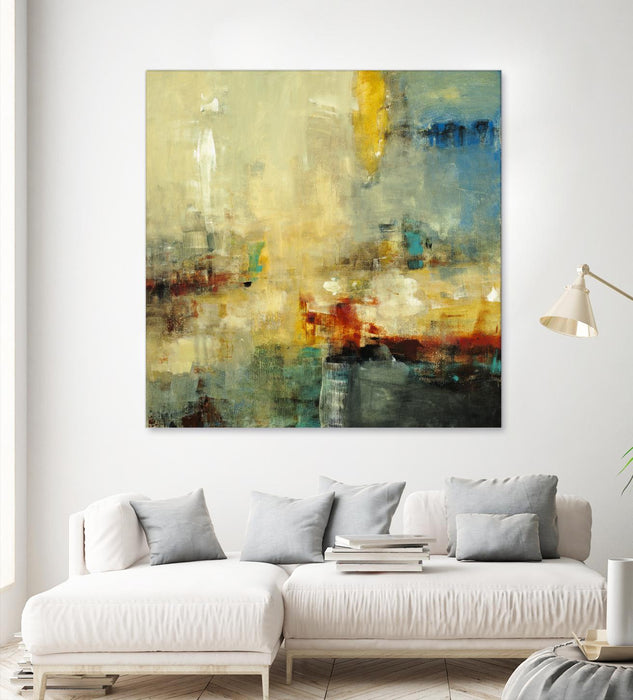 \"Look Before You Leap\" Giant Art 54x54 Wall Art