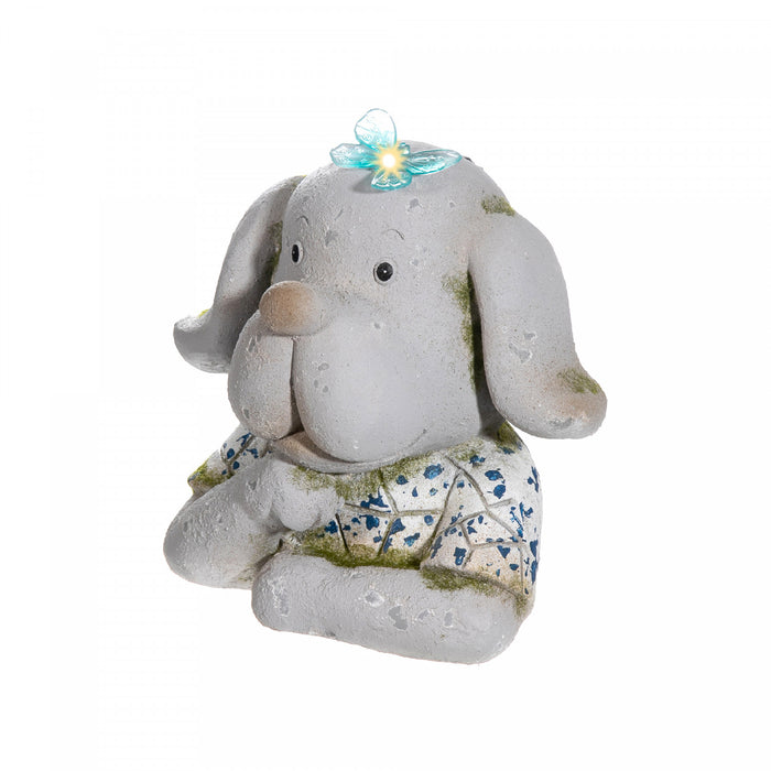 Mango Solar Power Outdoor Figurine Dog Figure