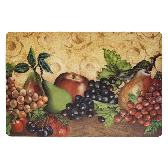 Eva Placemat Fresh Fruits 12 x 18 - Set of 12