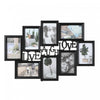 Black Collage Frame - Live Laugh Love 8 - 4x6 Frames