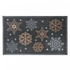 Rubber Snowflakes Floormat