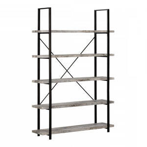 Gimetri Standard 5-shelf  Shelving Unit - Soft Grey