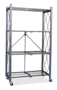 Tygerclaw 4 Shelf Foldable Storage Unit Stoage Shelf