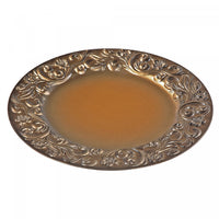 Charger Plate Baroque Gold Brushed Dinnerware