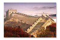 Great Wall In The Clouds 28x42 Wall Art Frame And Fabric Panel