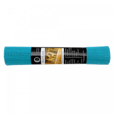 Anti Slip Pvc Mat Light Blue 12" x 60" - Set of 6 Kitchen Storage|Tapis antidérapant bleu clair de 12 po x 60 po en PVC - ensemble de 6 articles de rangement pour la cuisine