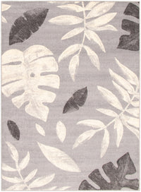 Palta Silver-Anthracite Area Rug - 3'11