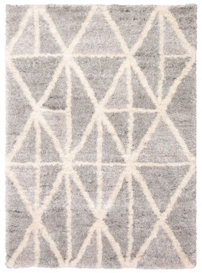 Bellanca Grey Area Rug - 3'11" X 5'7"