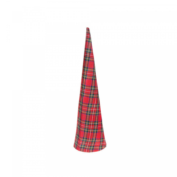 Christmas Plaid Cone Tree L Christmas Tree