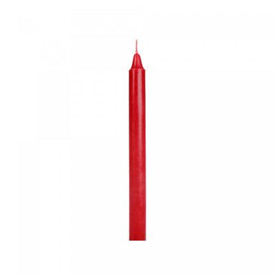 10" Unscented Columns Burgundy 12/display - Set of 12 Candle|Bougies en colonne bourgognes non parfumées de 10 po - ensemble de 12 bougies