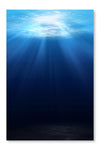 Underwater Scene Background 24x36 Wall Art Frame And Fabric Panel